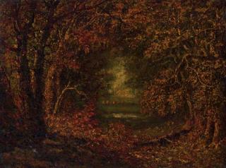 Ralph Albert Blakelock - Autumn Landscape