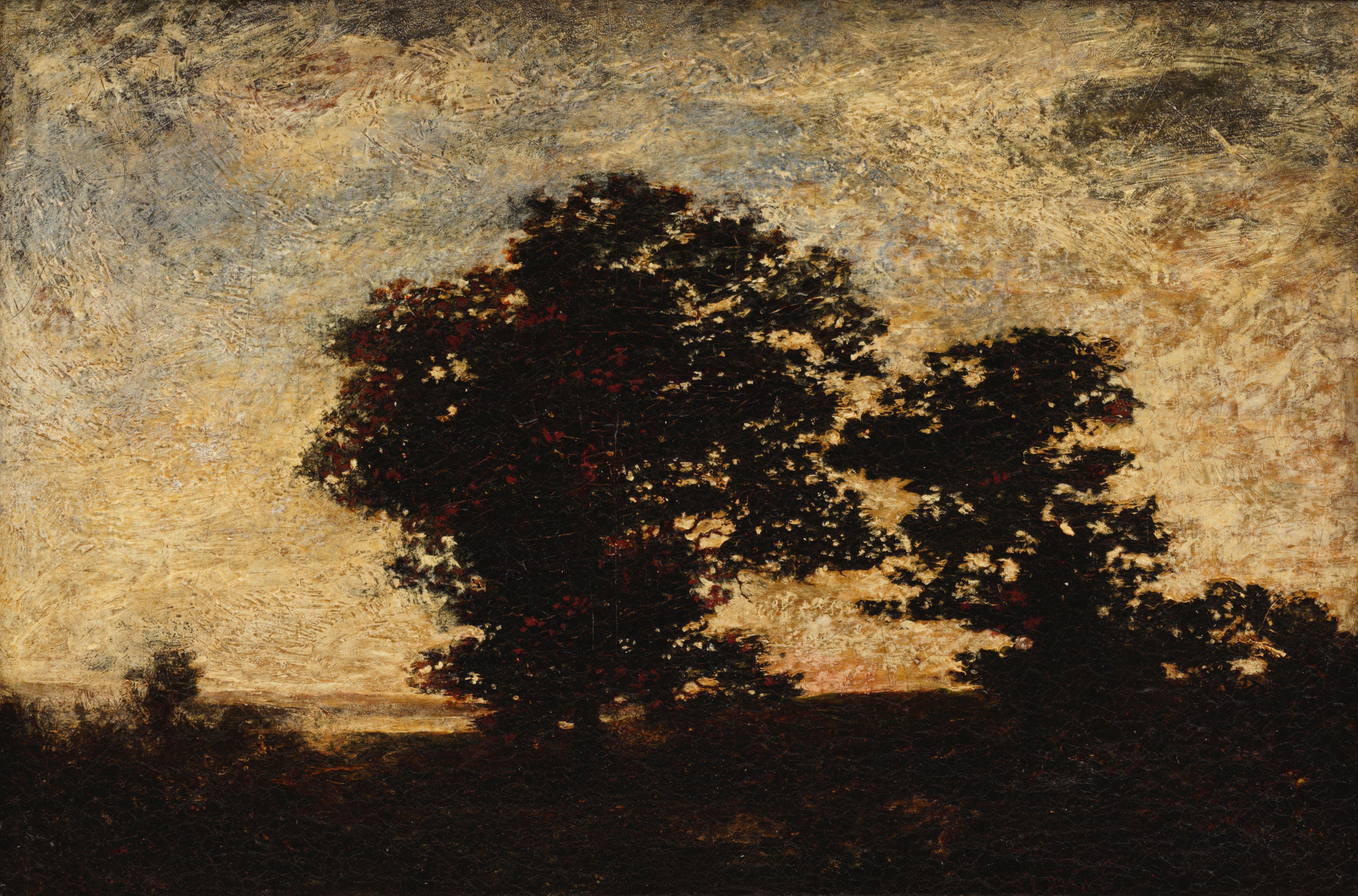 Ralph Albert Blakelock - Sunset Silhouette