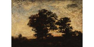 Ralph Albert Blakelock - Sunset Silhouette