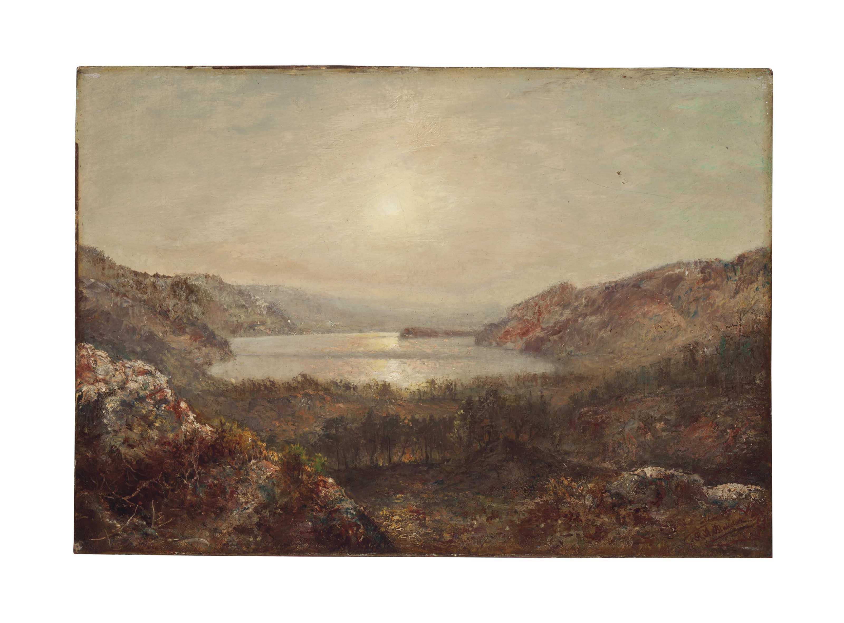 Ralph Albert Blakelock - The Mountain Lake