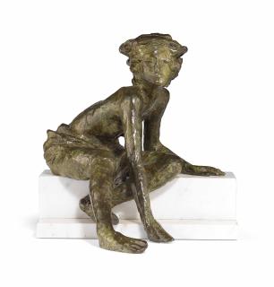 Ralph Brown, R.A. - Seated girl