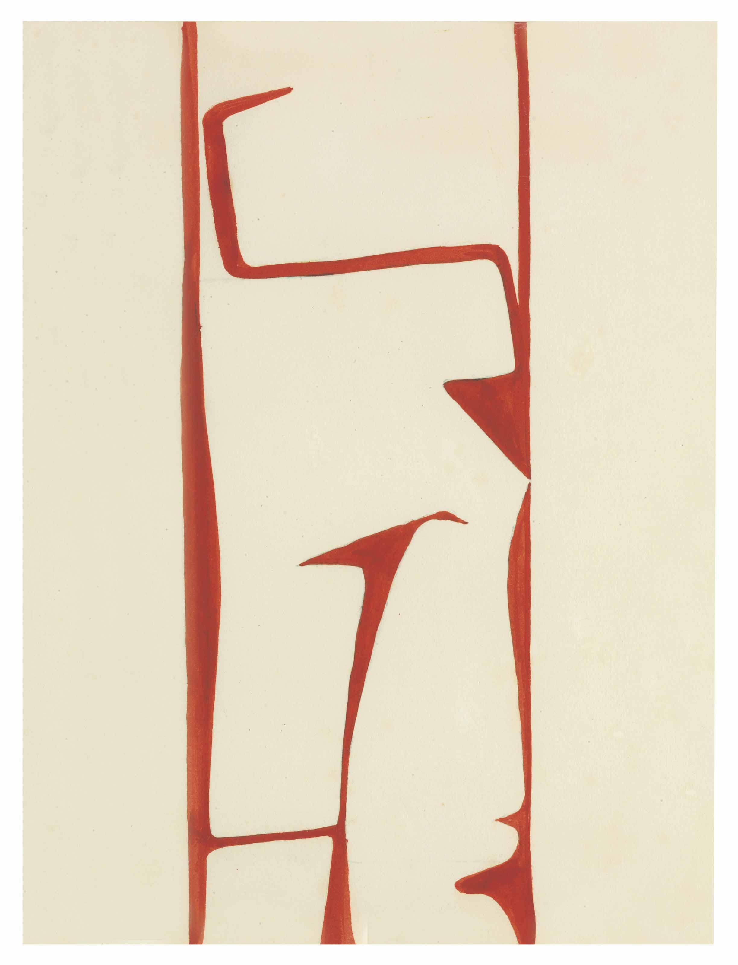 Ralph Coburn - Composition Derived from a Ready Made Image