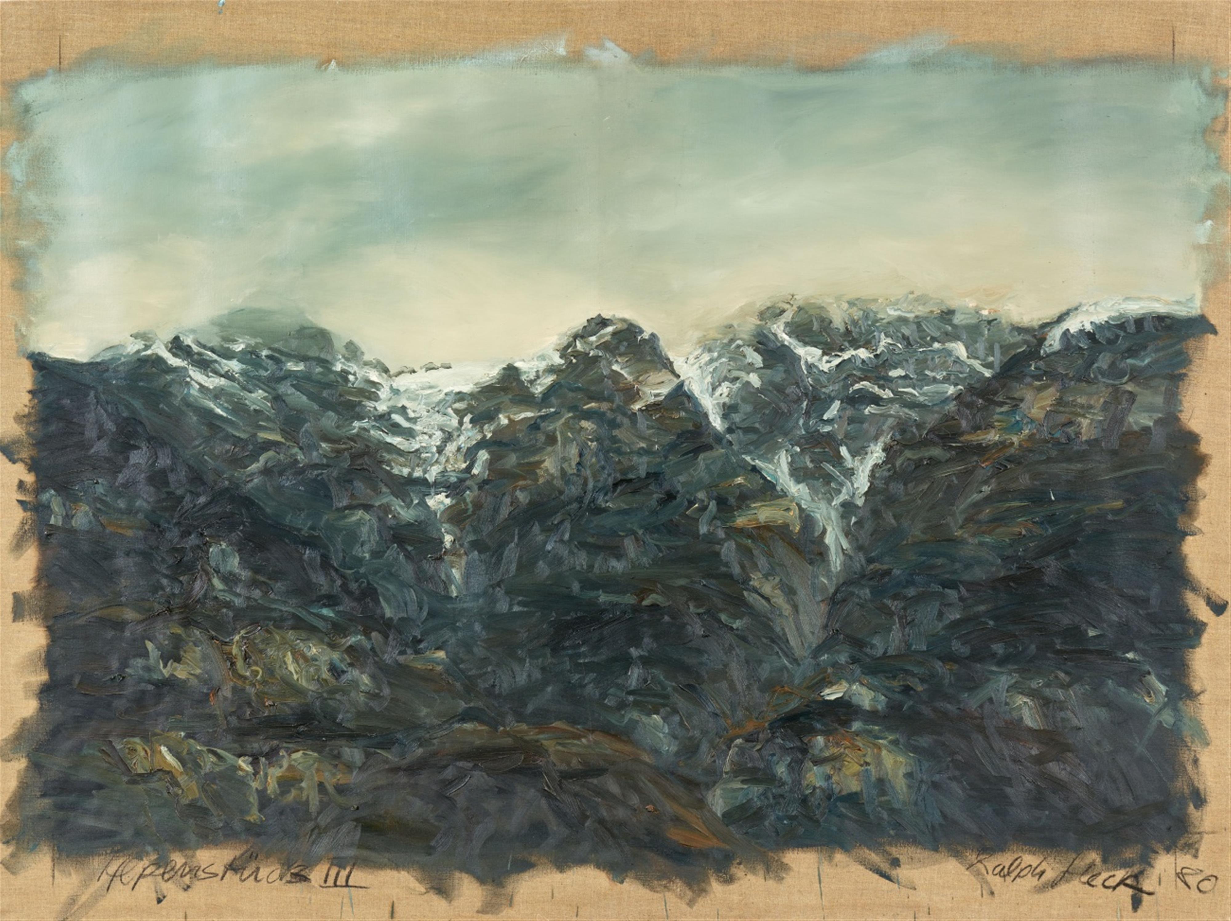 Ralph Fleck - Alpenstück III