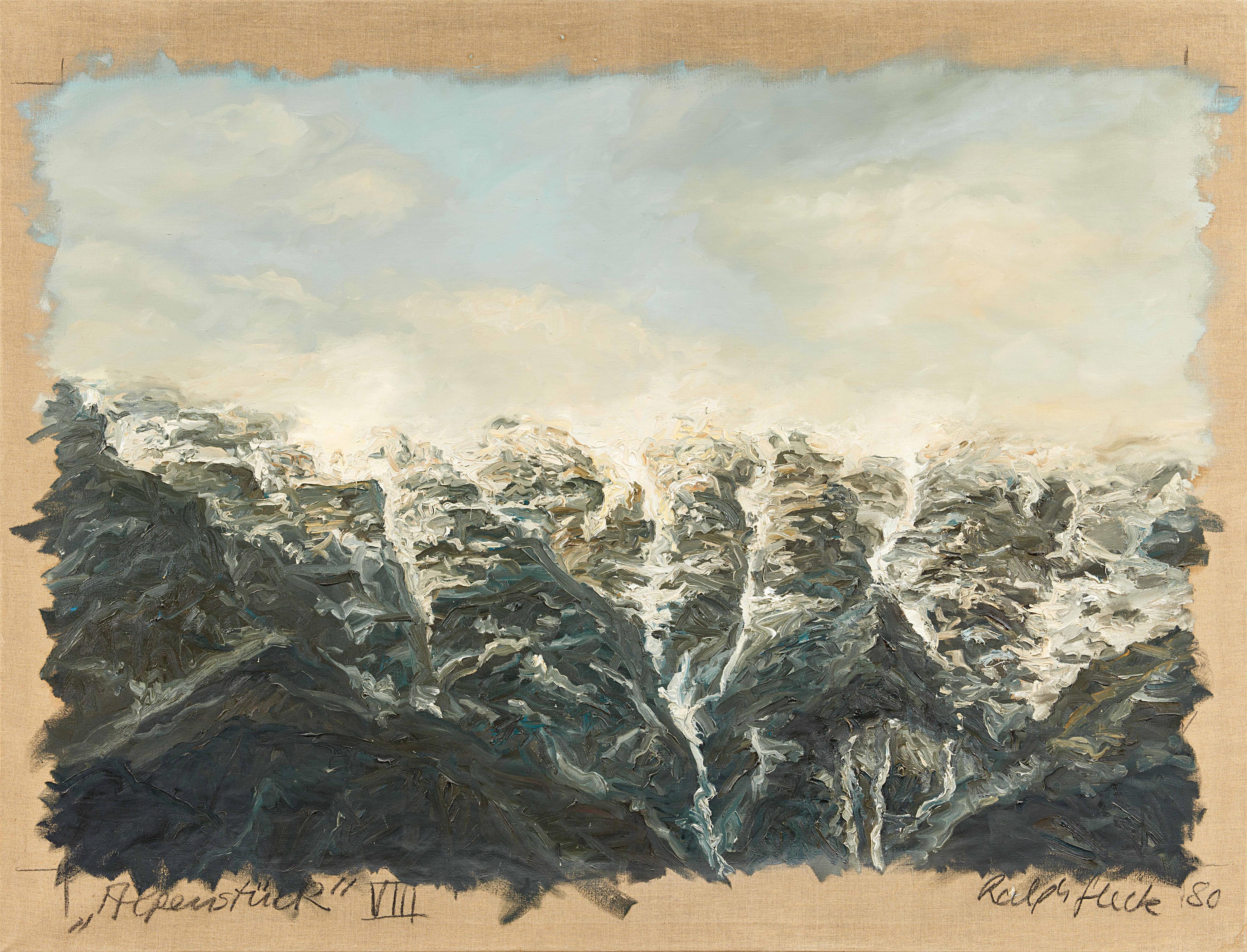 Ralph Fleck - Alpenstück VIII