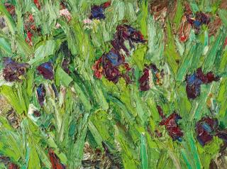 Ralph Fleck - »Schwertlilien 22/VI«.