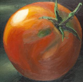 Ralph Fleck - „Stilleben 17/V (Tomate)“