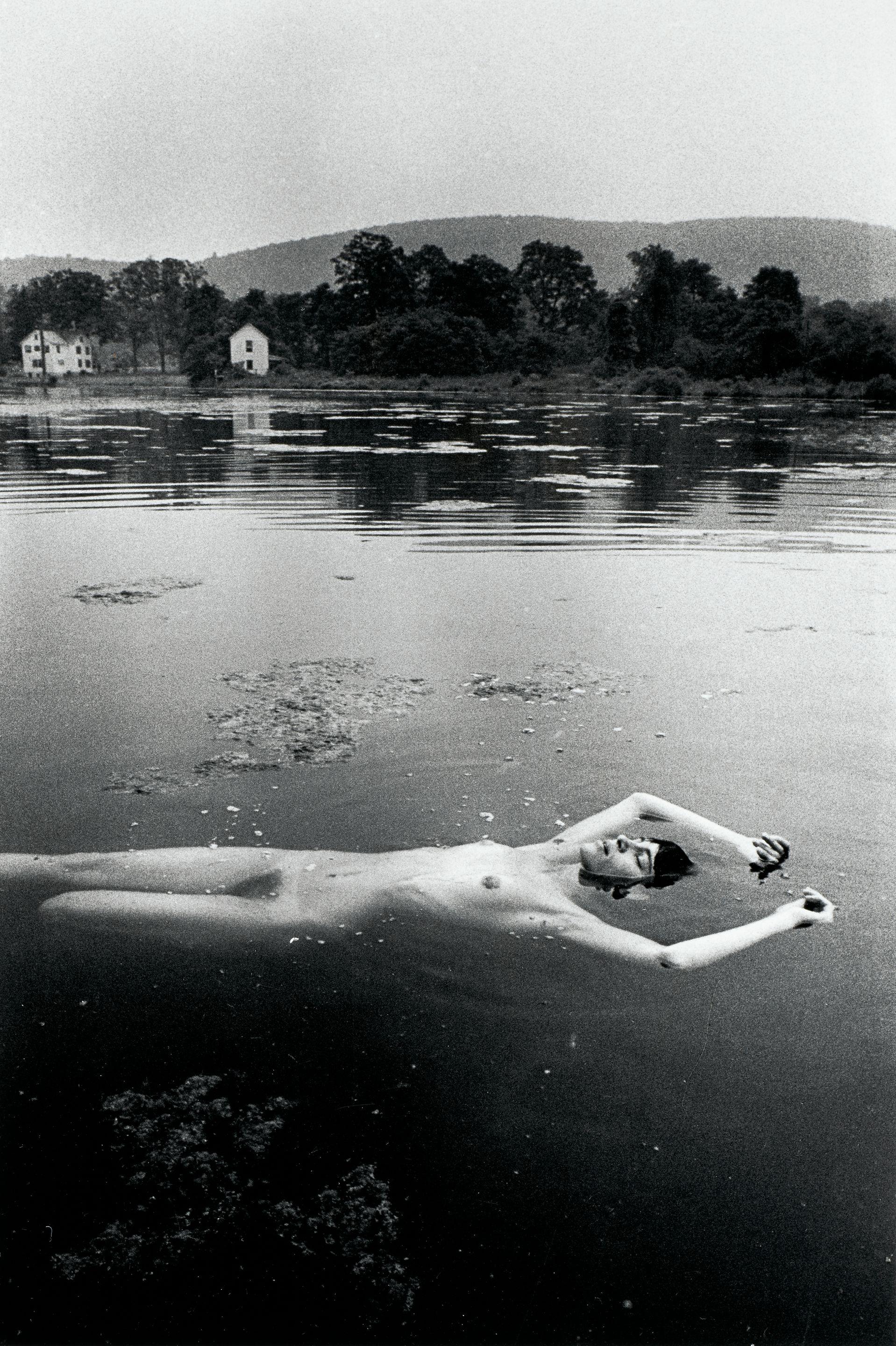 Ralph Gibson - Untitled (Floating Nude), from the book \'The Somnambulist\'