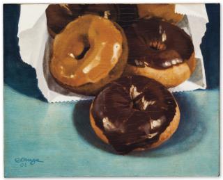 Ralph Goings - Bag of Donuts