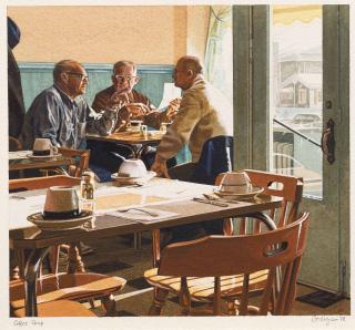 Ralph Goings - Coffee Shop
