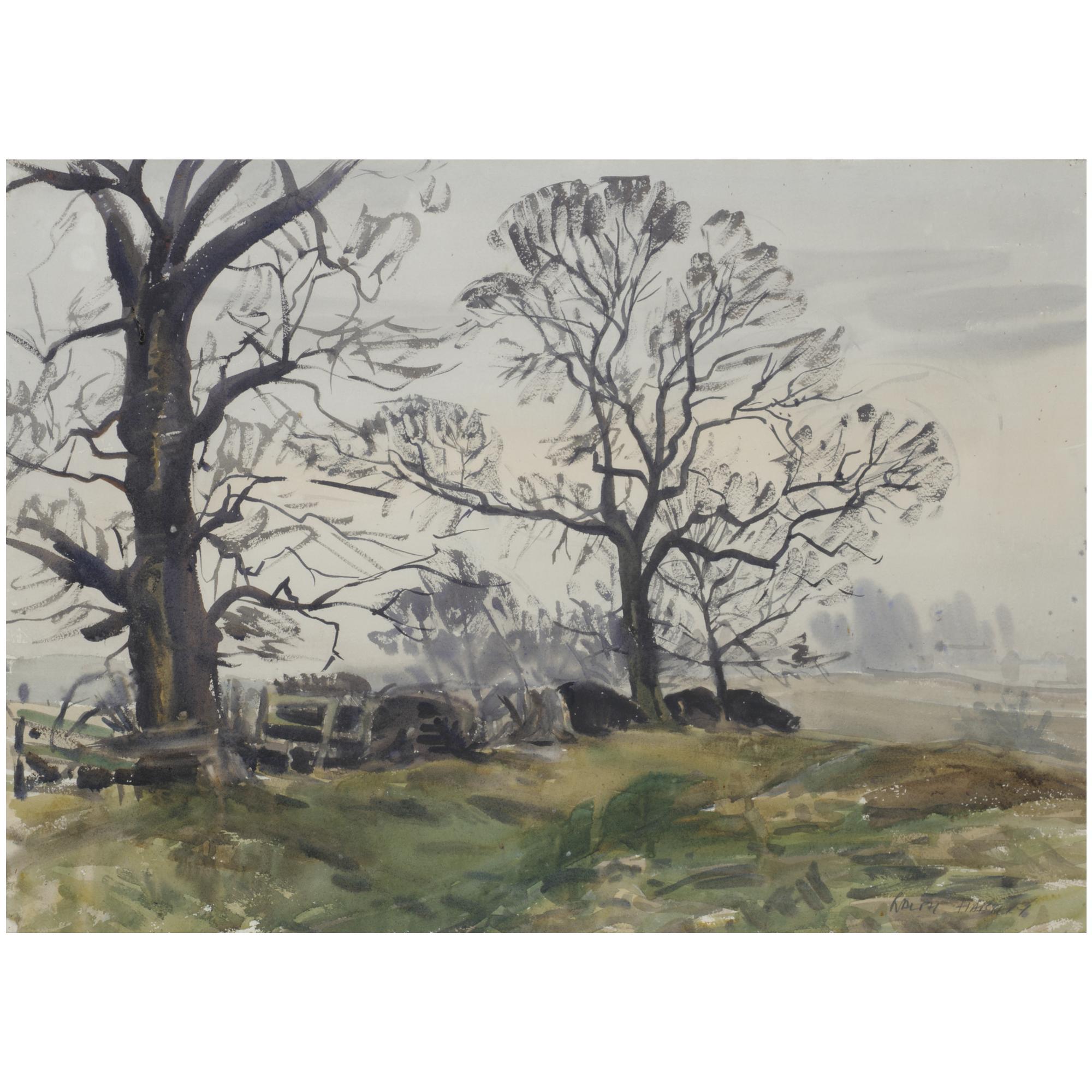 Ralph Hartley - Kettering; Second Lodge Fields; Towards Thorpe; Warkton, Northamptonshire 
