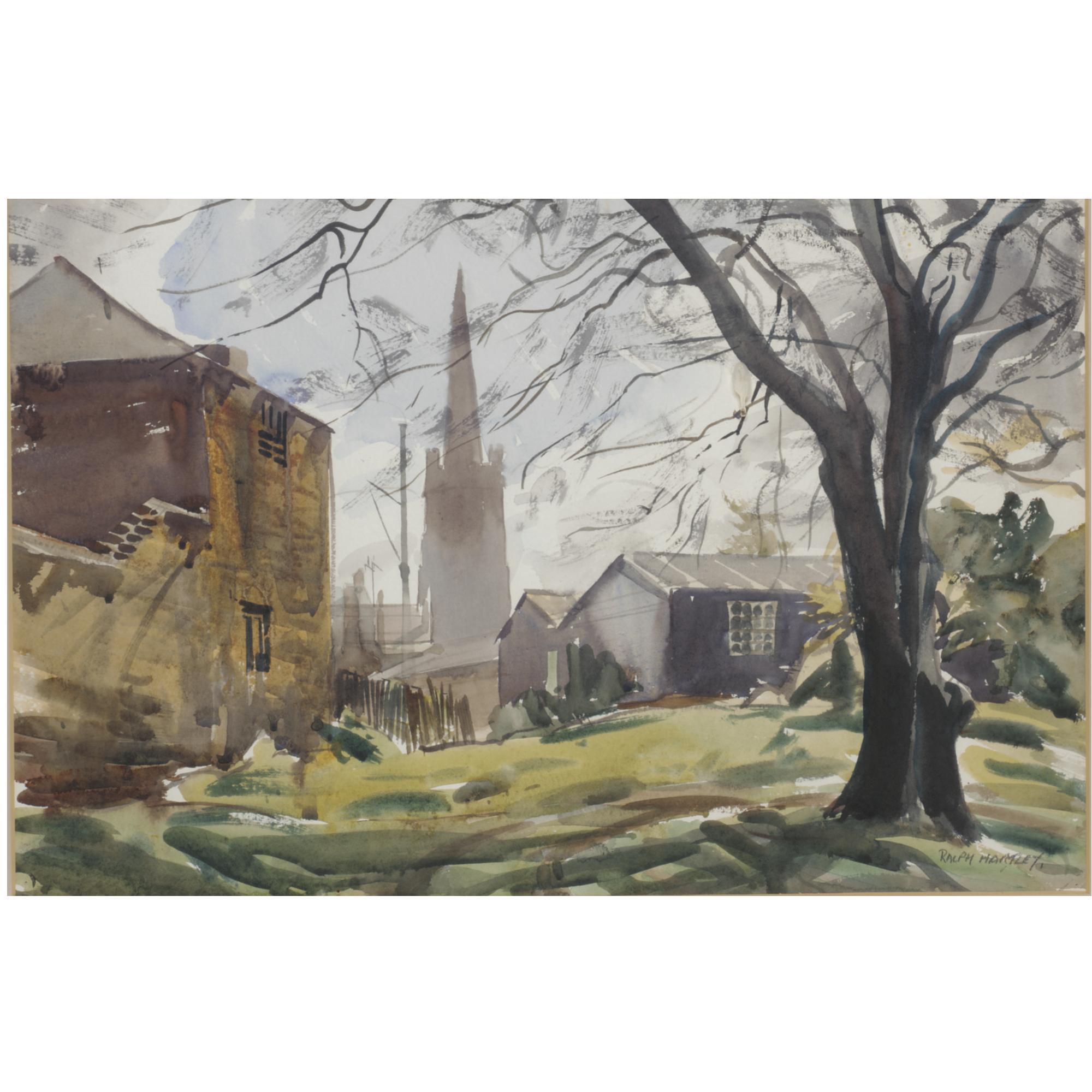 Ralph Hartley - Towards Newton; Parish Church From The Lawns; February; Warkton Church In Sunlight; Meandering Stream, Northamptonshire