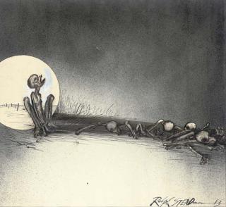 Ralph Idris Steadman - Ghoulish nightmare