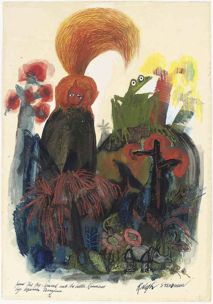 Ralph Idris Steadman - \'The Big Squirrel and The Little Rhinoceros\'