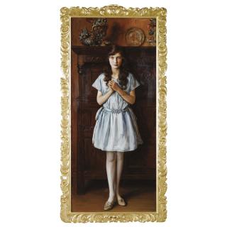 Ralph Peacock - Portrait Of A Young Woman