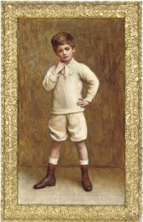 Ralph Peacock - Portrait of Master John S. Schilizi