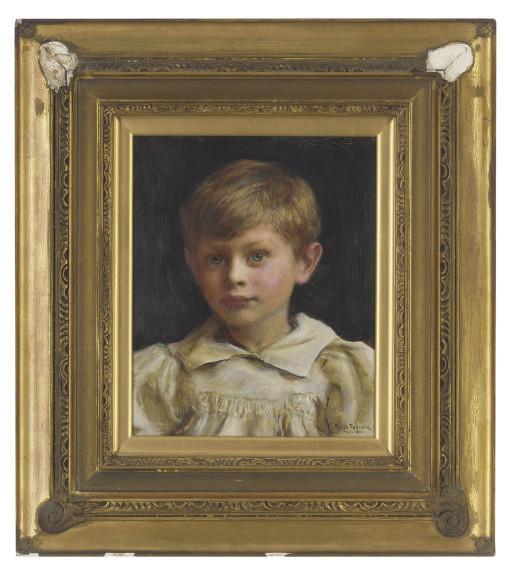 Ralph Peacock - Portrait of Roderick Peter George Denman (b.1894) as a boy