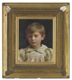 Ralph Peacock - Portrait of Roderick Peter George Denman (b.1894) as a boy