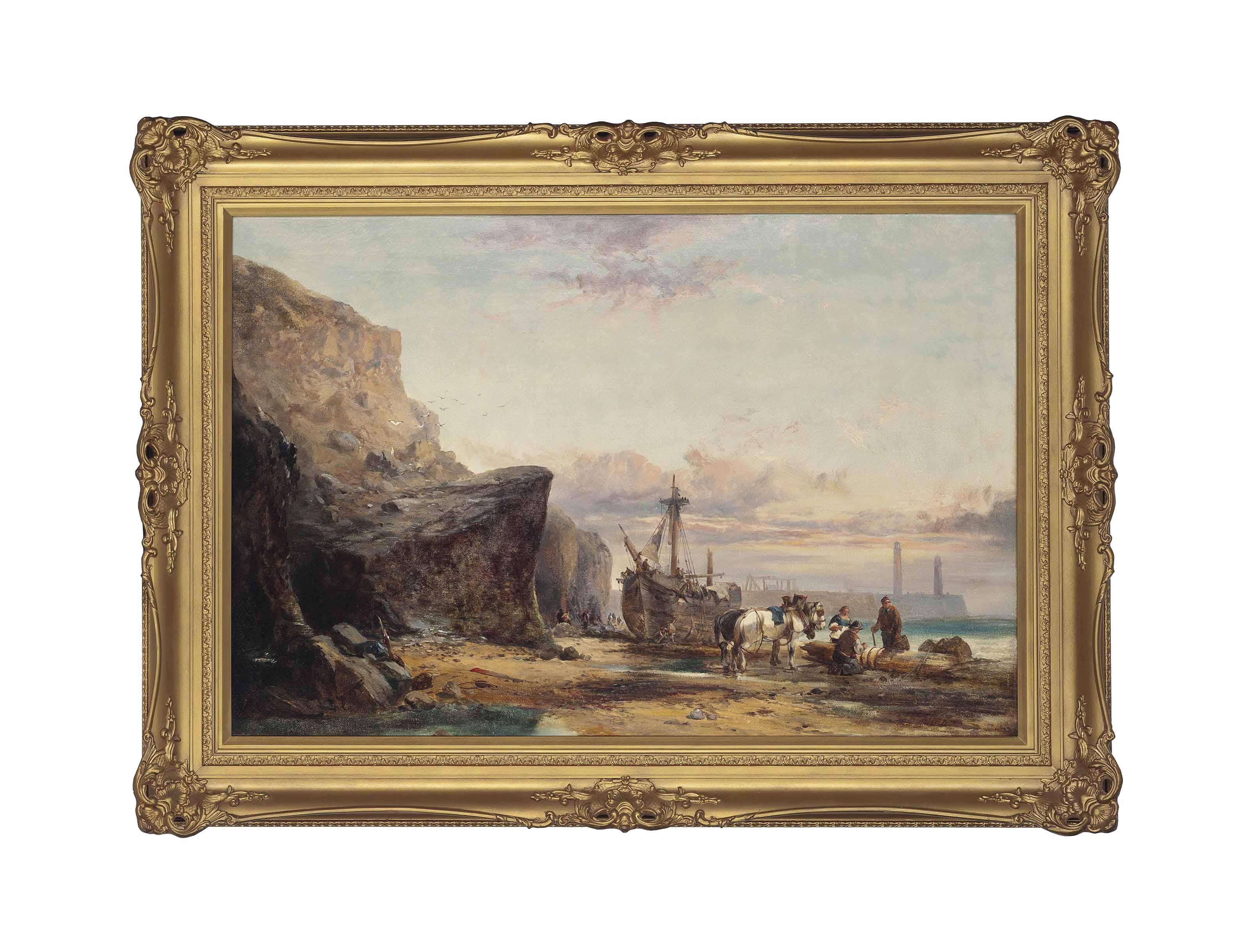 Ralph Reuben Stubbs - Mending the mast