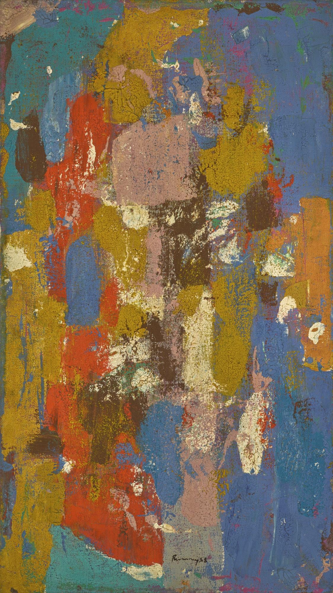 Ralph Rumney - Untitled (Blue)