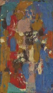 Ralph Rumney - Untitled (blue)