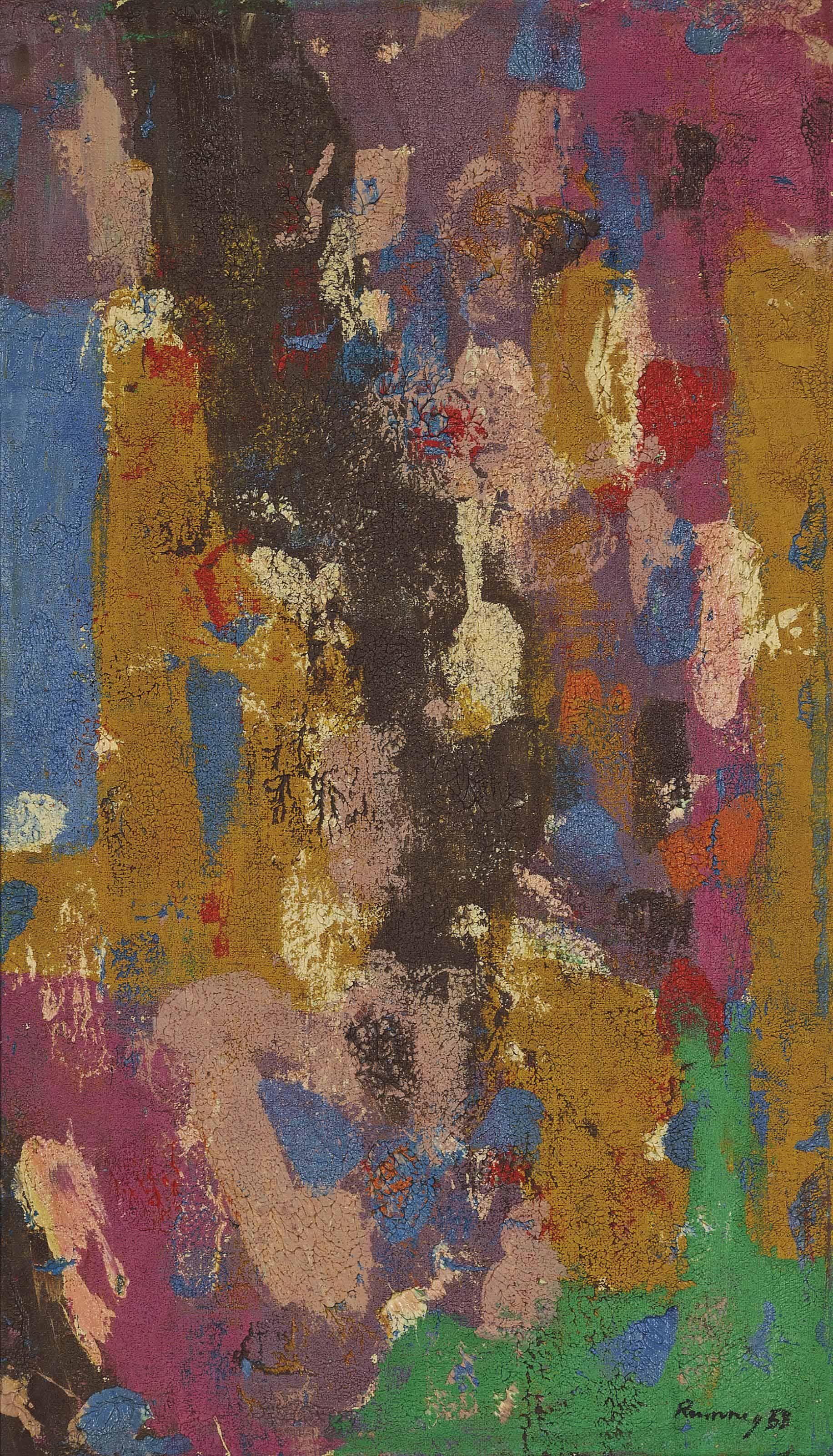 Ralph Rumney - Untitled (pink)