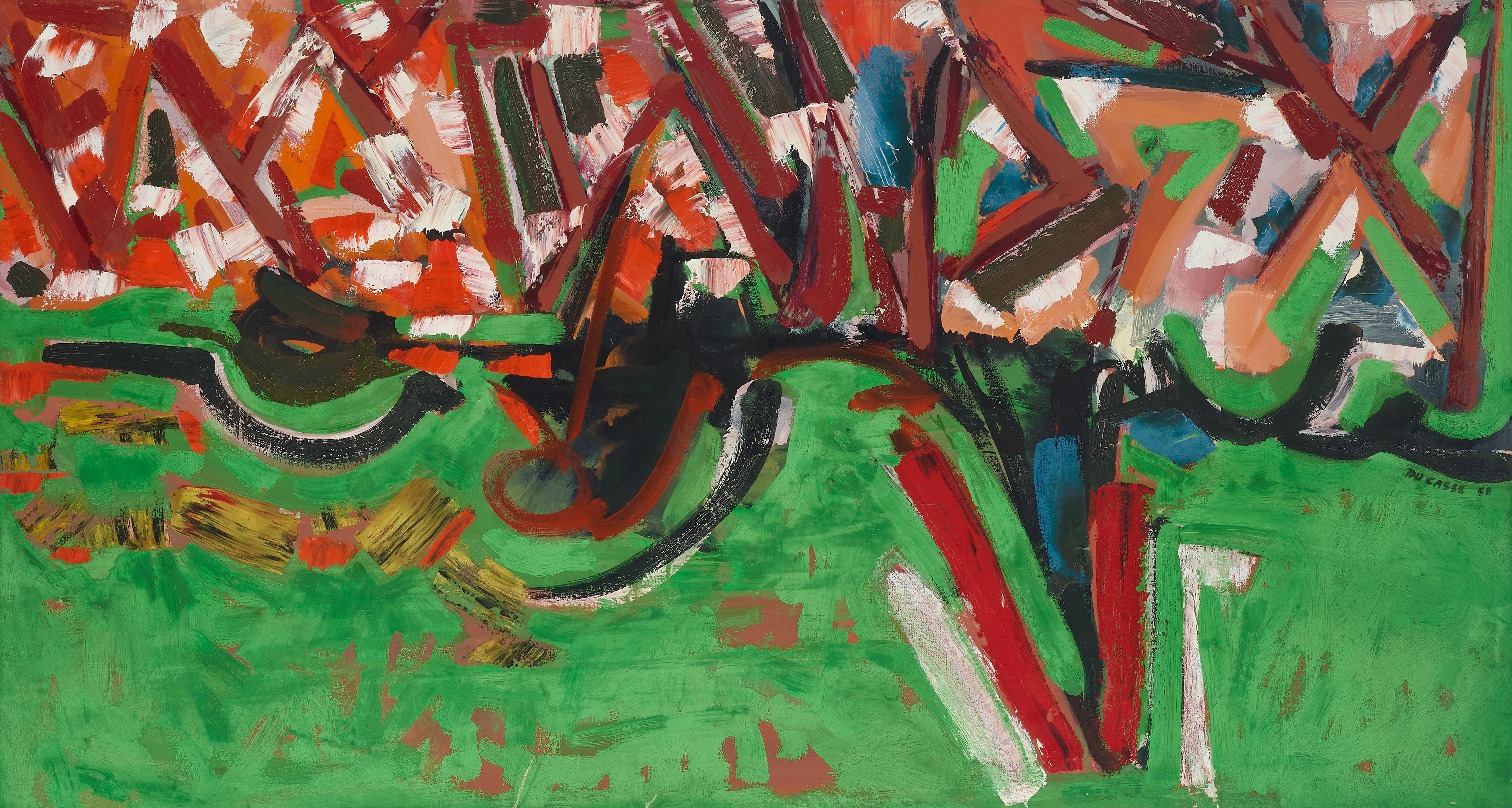 Ralph S. Ducasse - Abstract, 1958