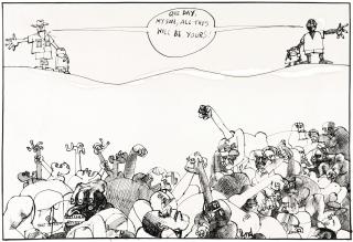 Ralph Steadman - ‘One Day, My Son, All This Will Be Yours!’