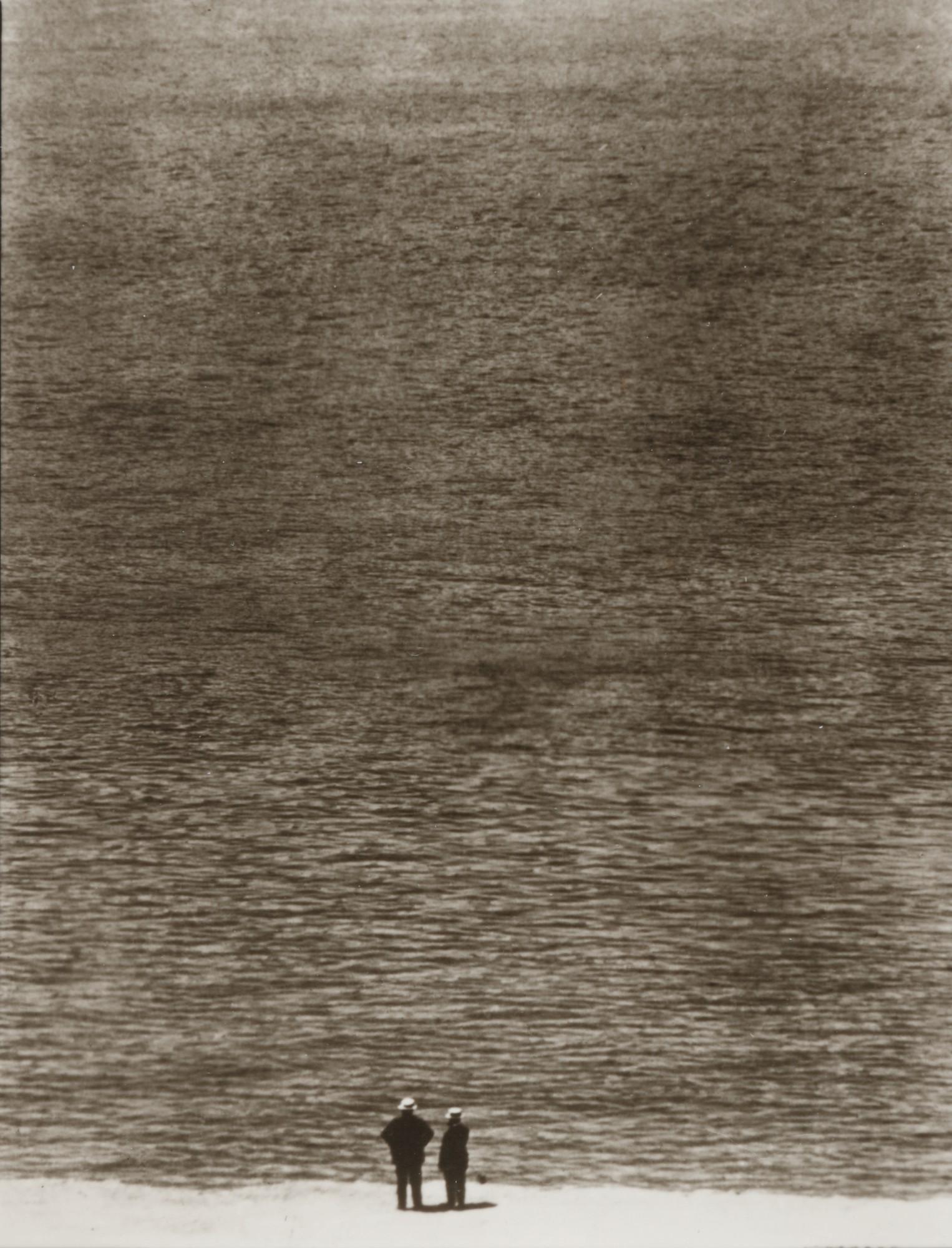 Ralph Steiner - Two Men by the Sea