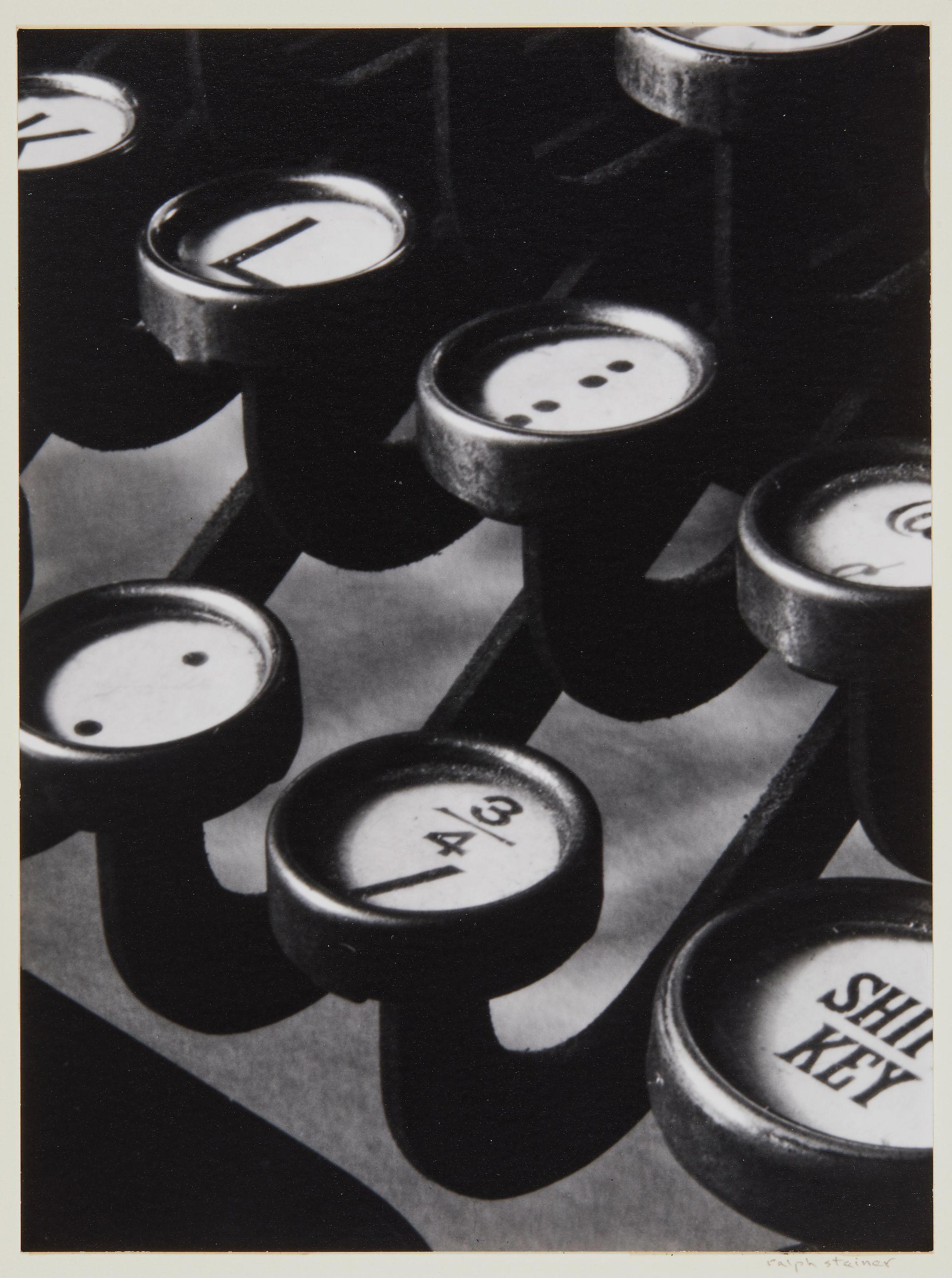 Ralph Steiner - Typewriter Keys