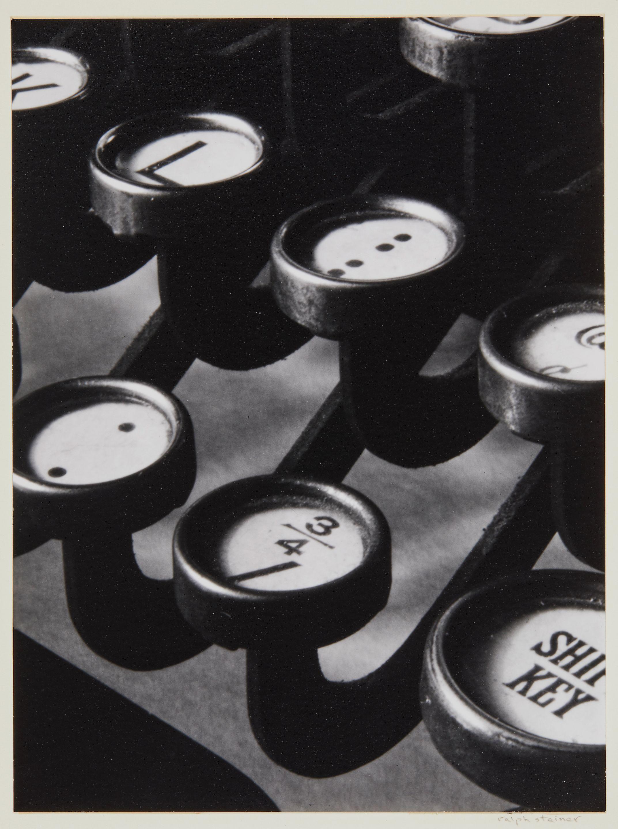 Ralph Steiner - Typewriter Keys