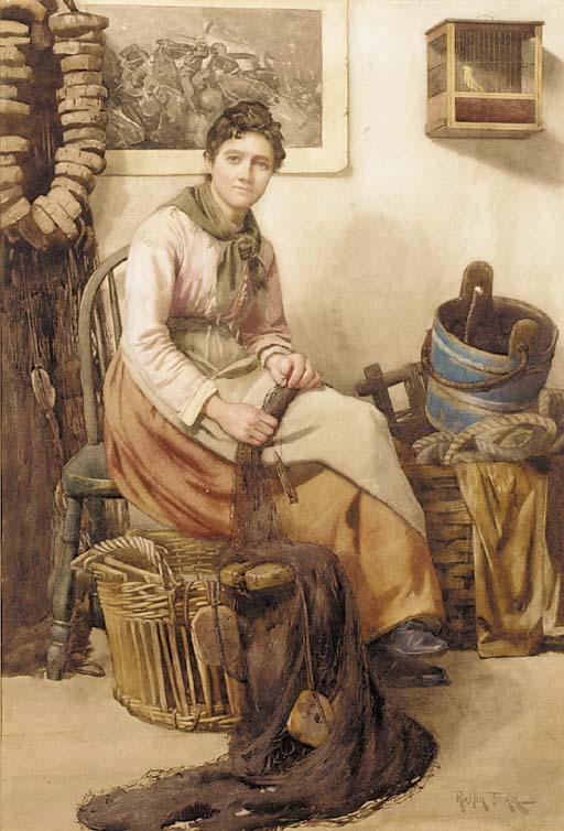 Ralph Todd - Mending the nets