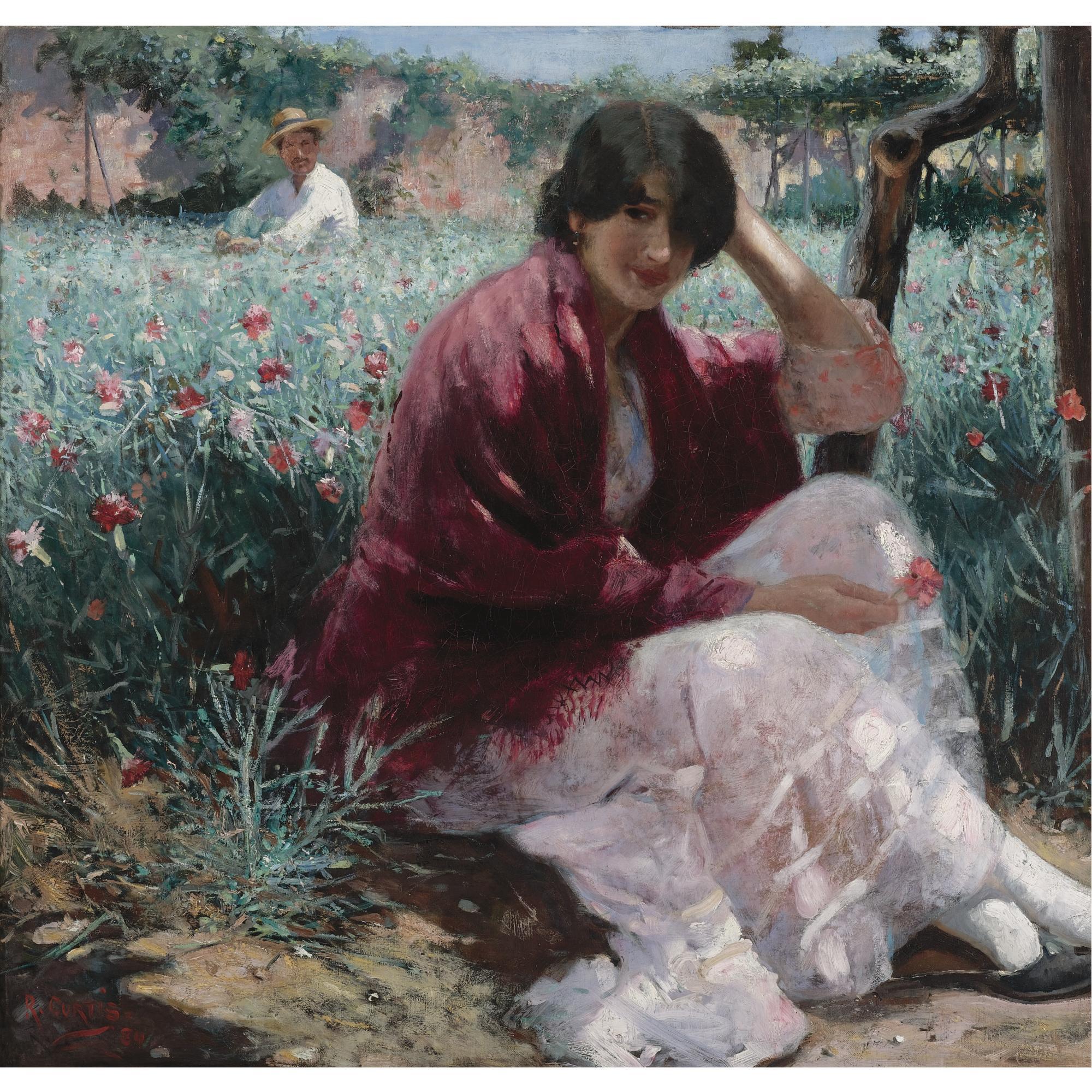 Ralph Wormsley Curtis - The Garden