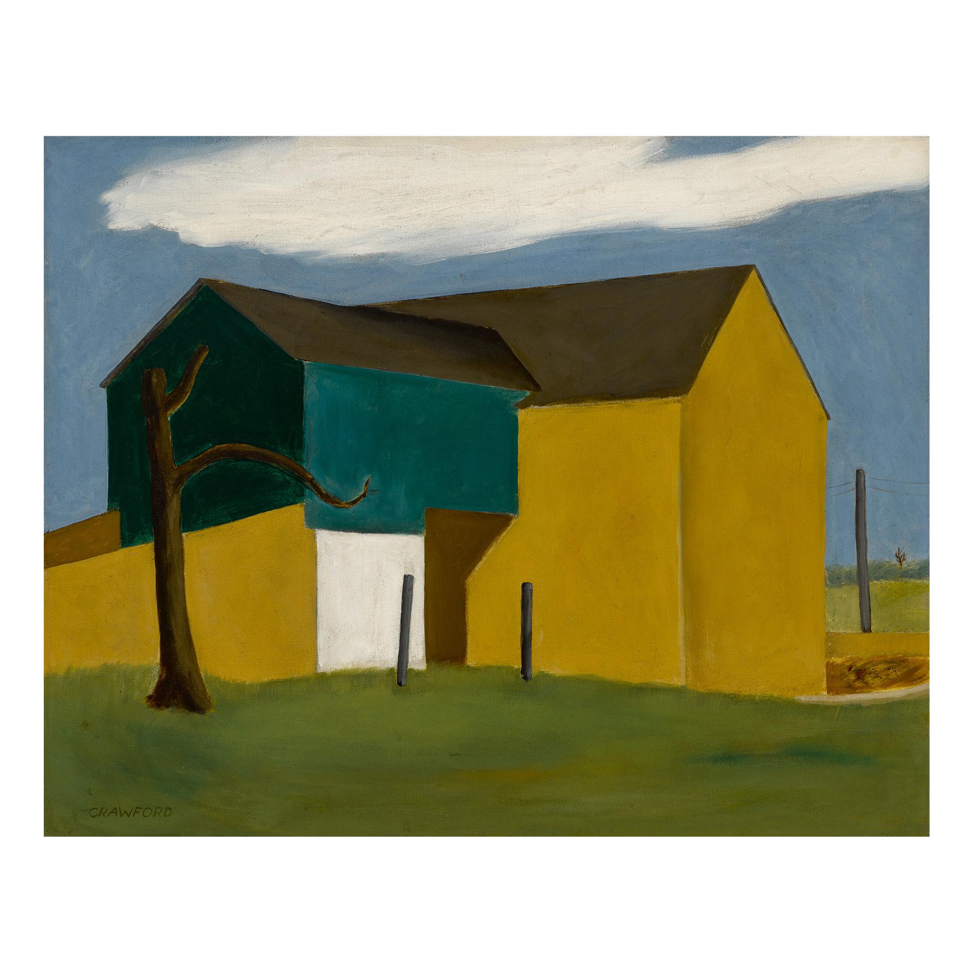 Ralston Crawford - Barn, Exton, Pennsylvania