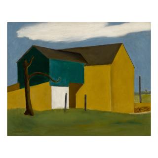 Ralston Crawford - Barn, Exton, Pennsylvania