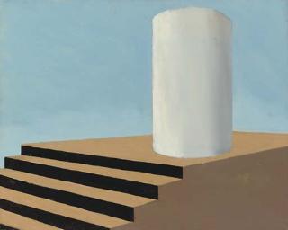 Ralston Crawford - Column on Stairs