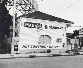 Ralston Crawford - Mary\'s Restaurant, New Orleans, c. 1953