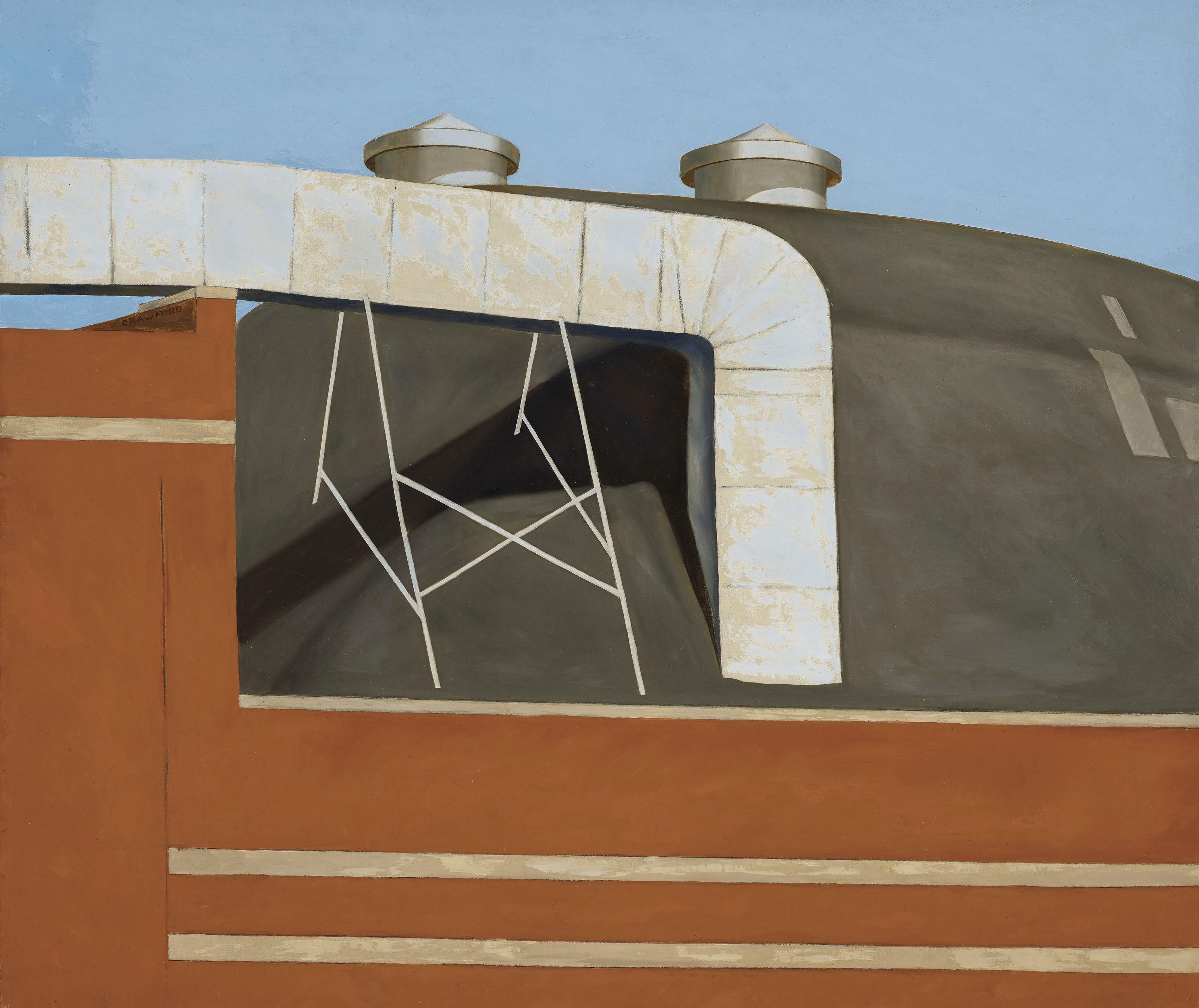 Ralston Crawford - Roof, 31 West 11Th Street