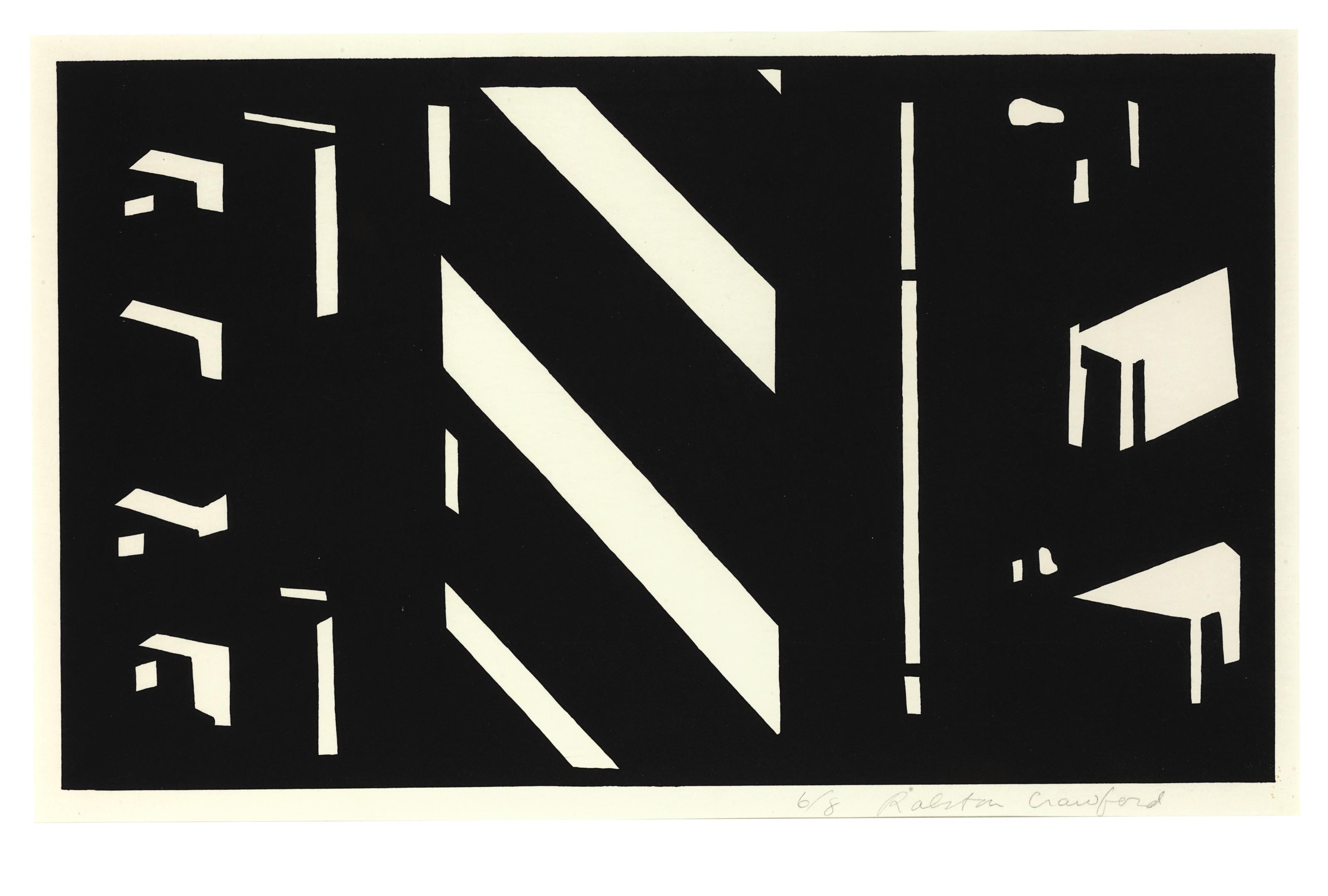 Ralston Crawford - Third Avenue Elevated #1A