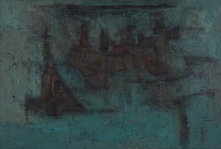 Ram Kumar - Untitled (Boats)