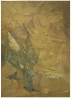 Ram Kumar - Untitled (Falling Bird)