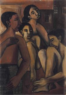 Ram Kumar - Untitled (Family)