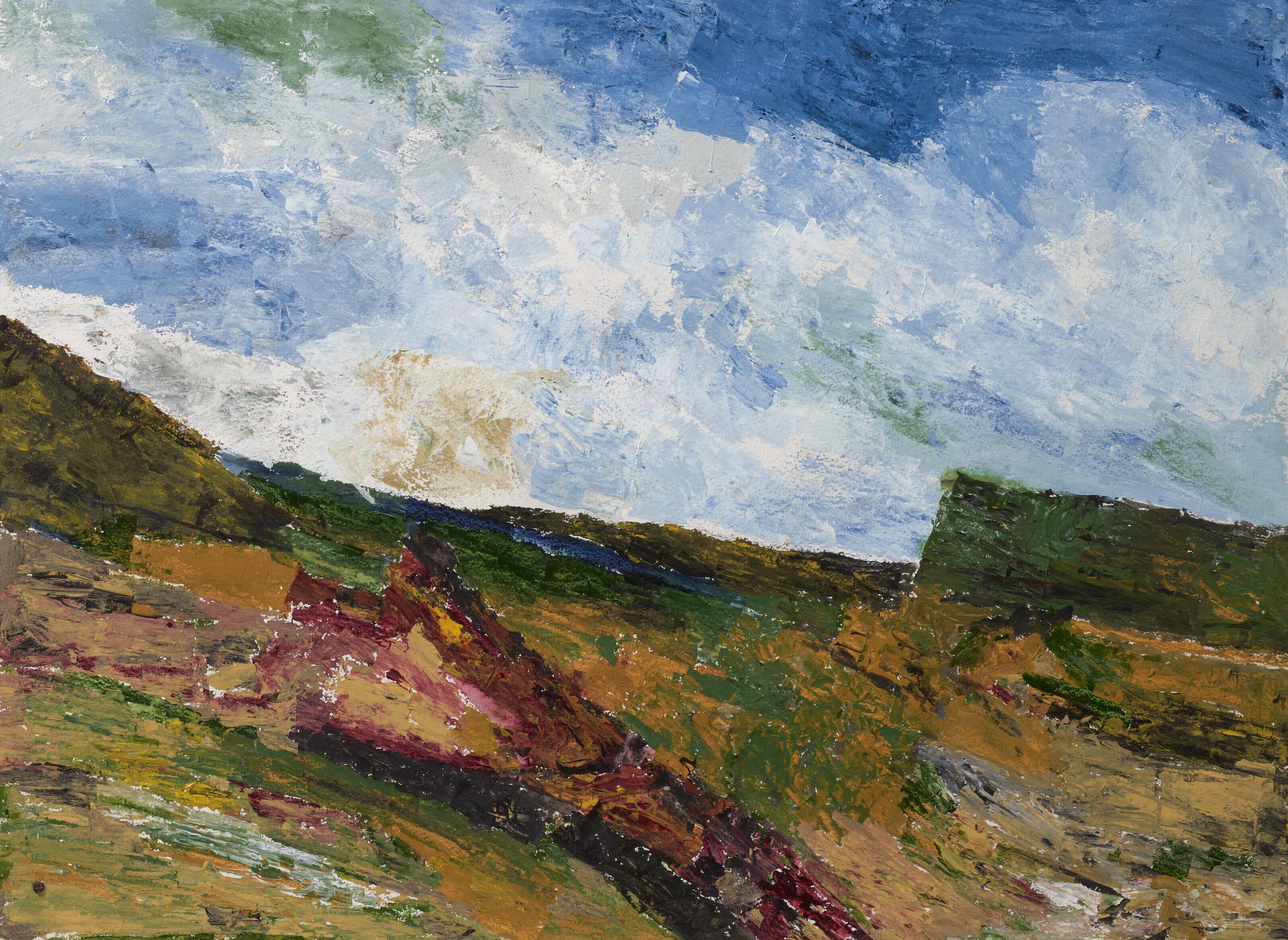 Ram Kumar - Untitled (Landscape)