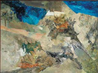 Ram Kumar - Untitled (Landscape)