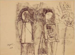 Ram Kumar - Untitled