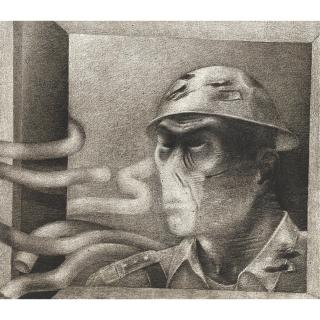 Rameshwar Broota - \'Unidentified Soldier\'