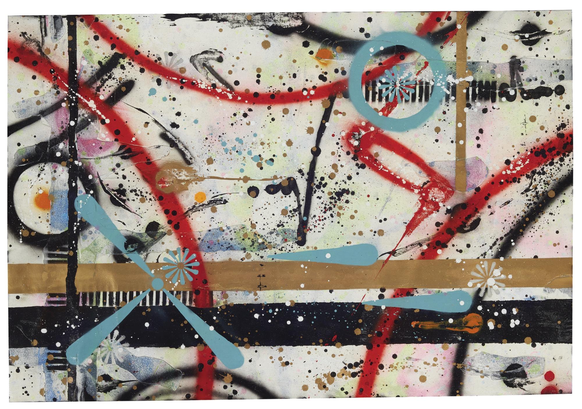 Rammellzee - Untitled (Magnetism)