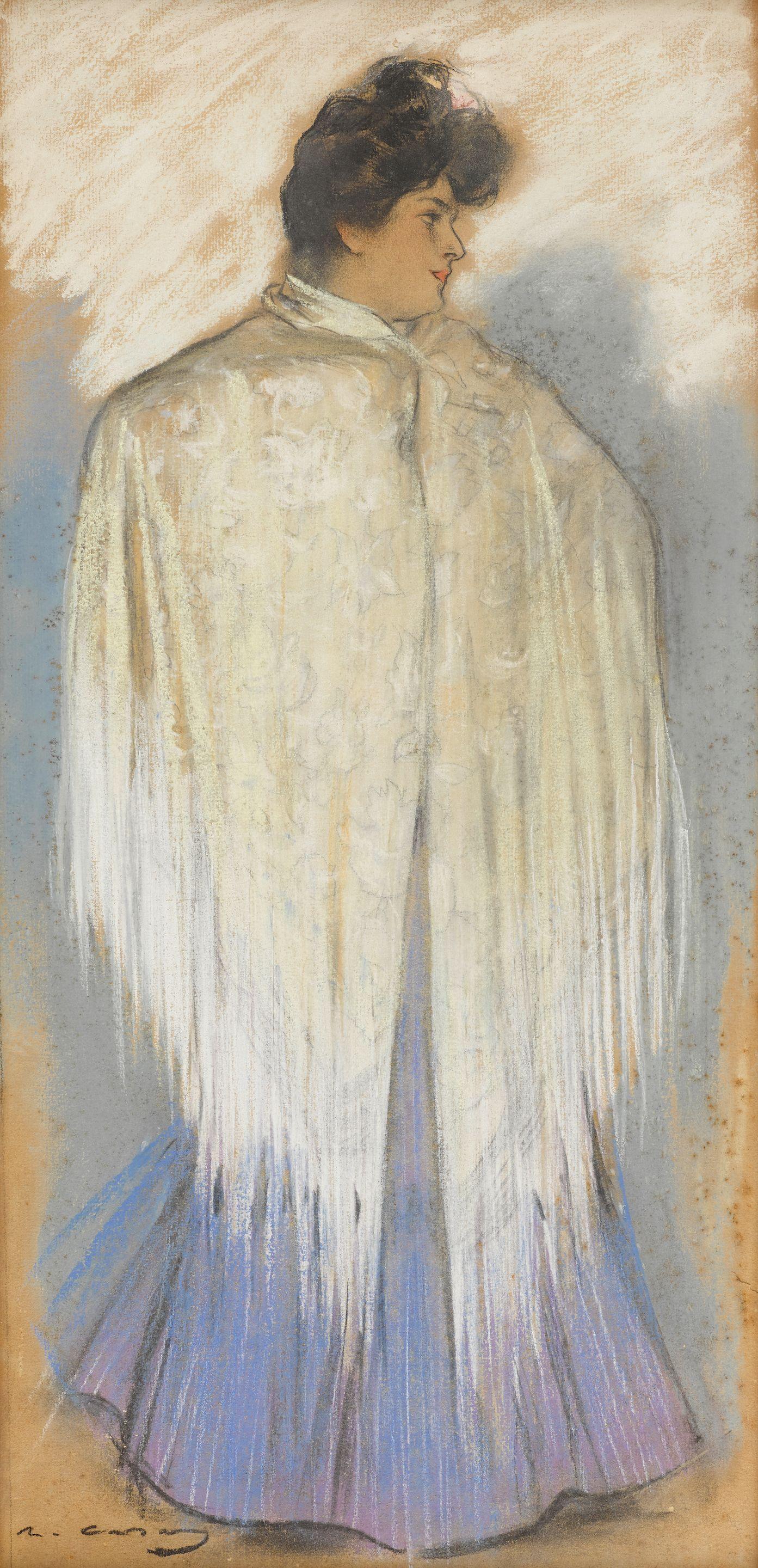 Ramón Casas Y Carbo - The flamenco dancer