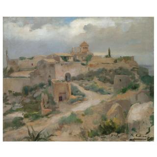 Ramón Casas - Paisaje De Tamarit (The Landscape Of Tamarit)