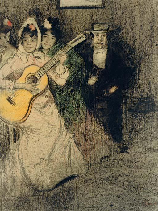 Ramón Pichot Girones - El guitarrista (The guitar player)