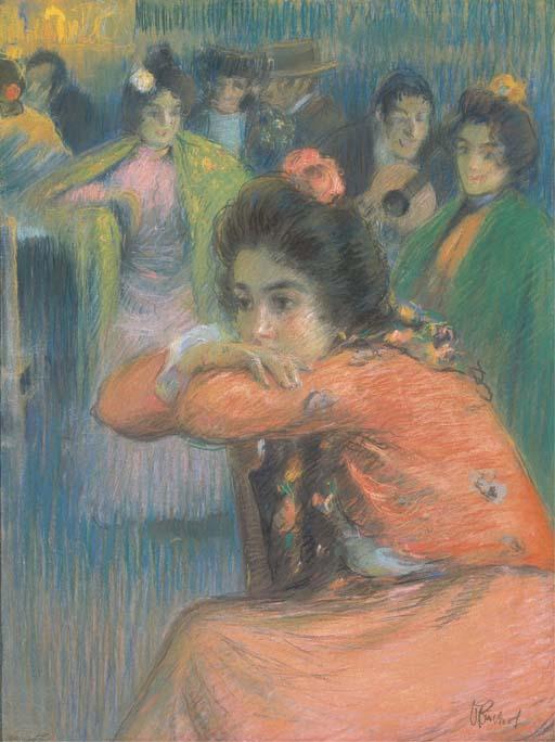 Ramon Pichot - Scène de cabaret